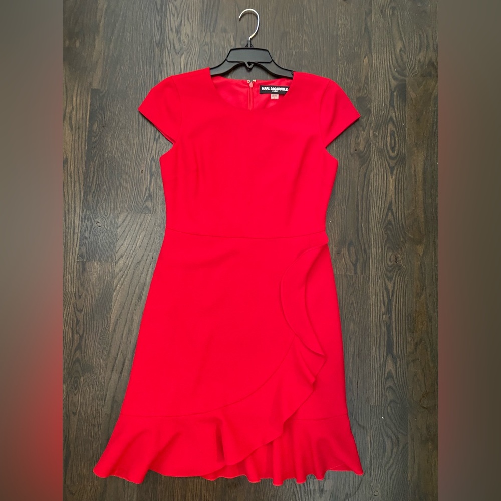 Beautiful red work/formal dress